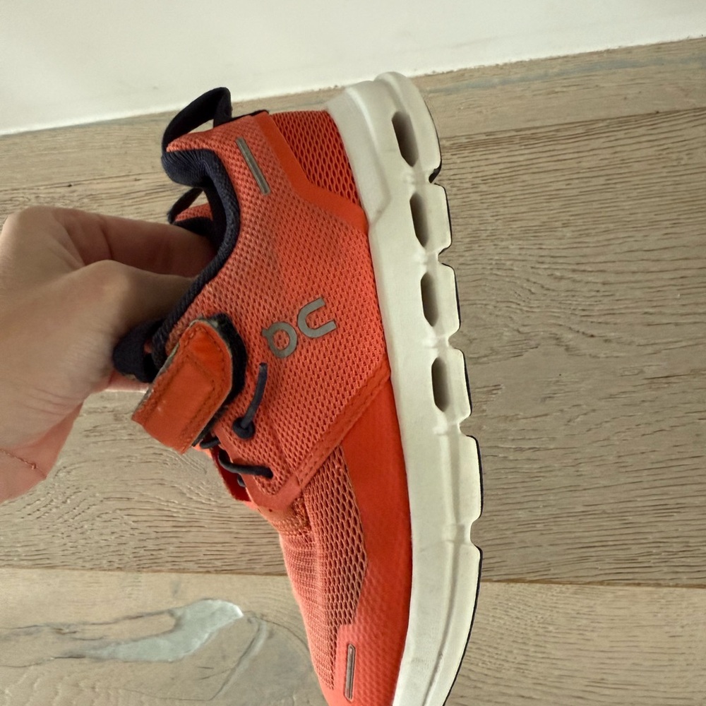 Kids Orange Athletic Shoes - Picture 4 of 7